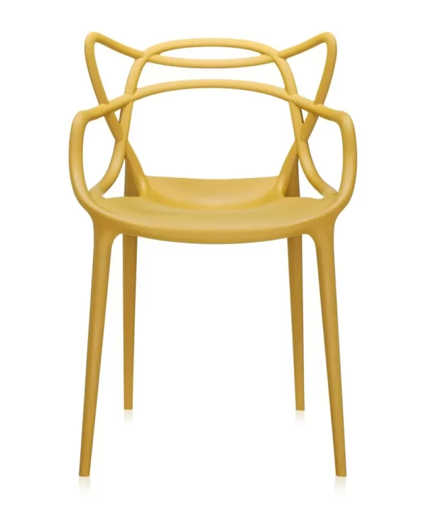 Plastic Stackable Dining Chairs for Outside Garden Table Set of 4 - Image 13